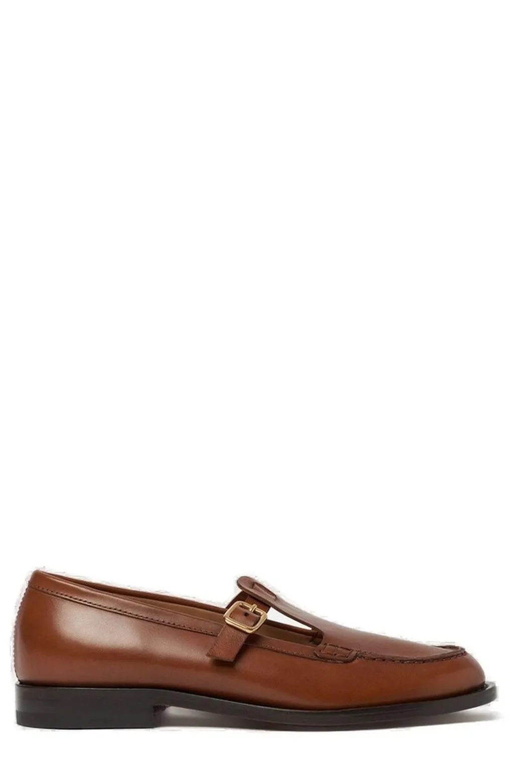 Scarosso Edna Buckle Fastened Flat Shoes