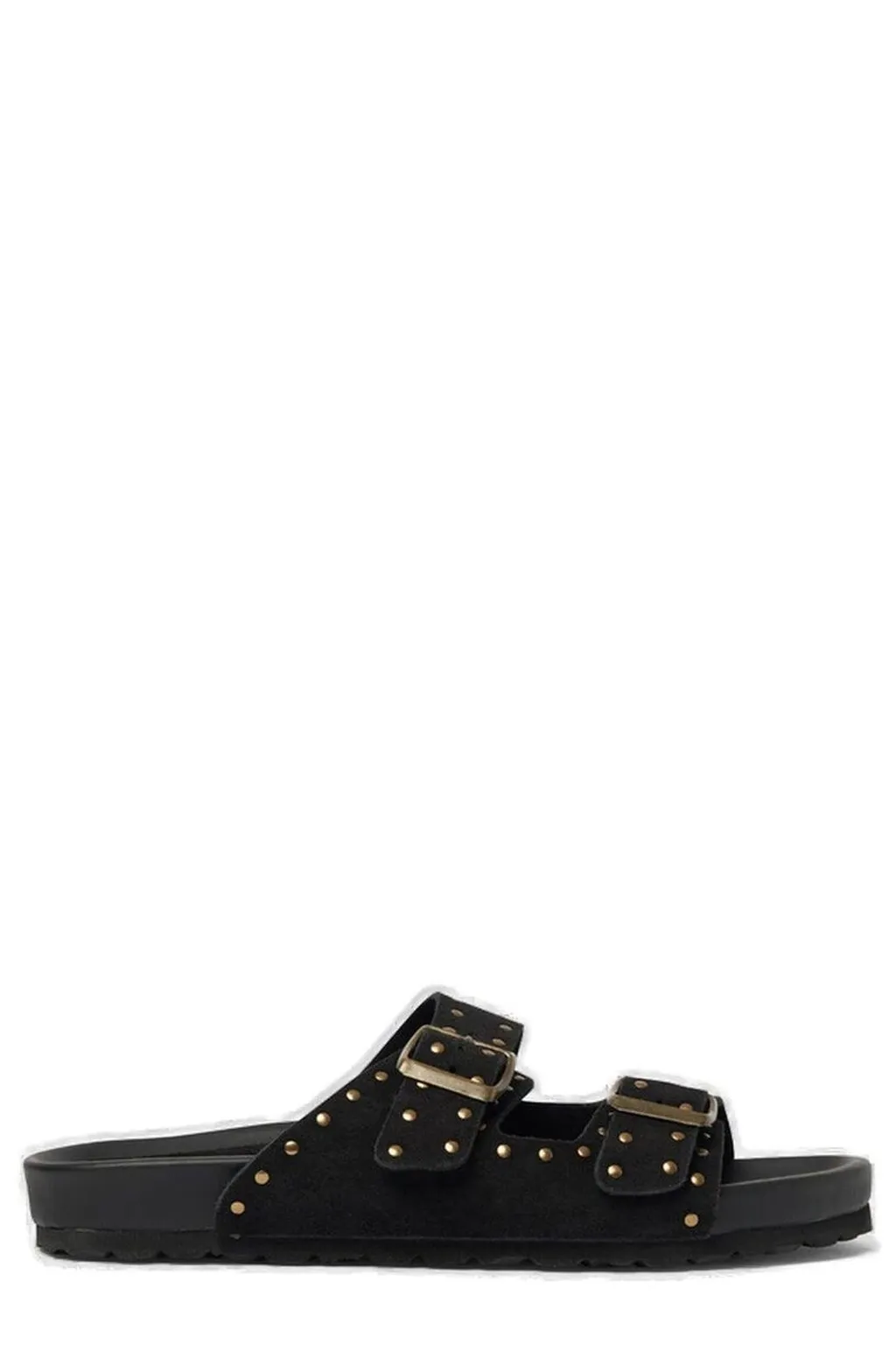 Scarosso Delilah Stud-Embellished Slip-On Sandals