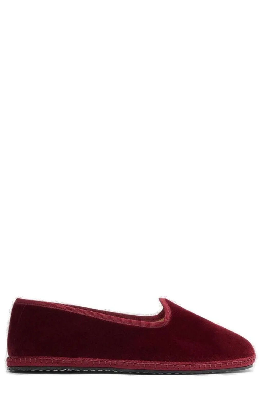 Scarosso Valentina Velvet Flat Shoes