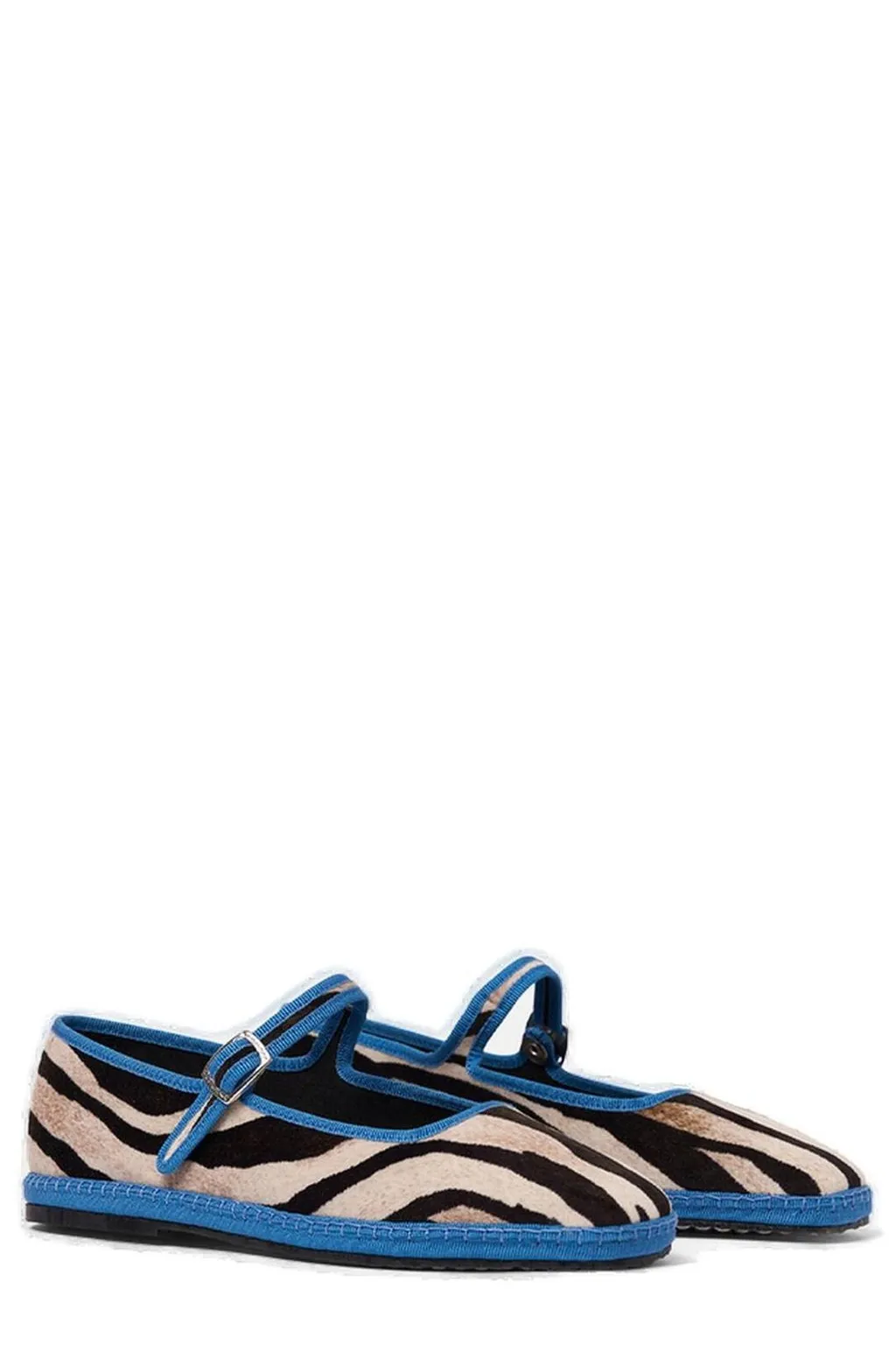 Scarosso Petra Animal-Print Velvet Slippers