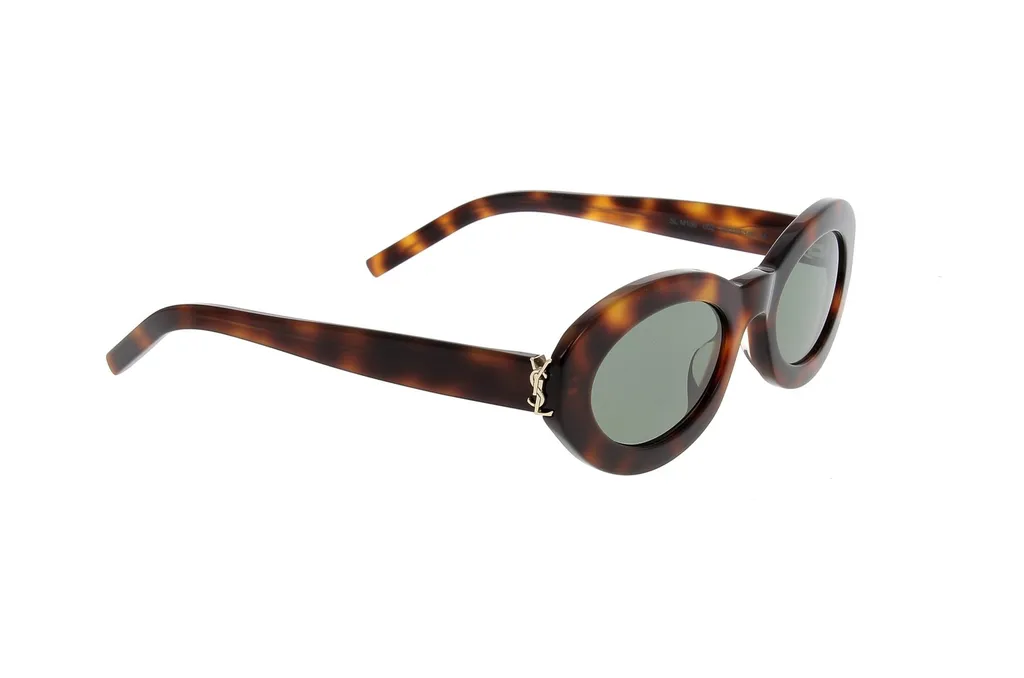 Saint Laurent Eyewear Oval Frame Sunglasses