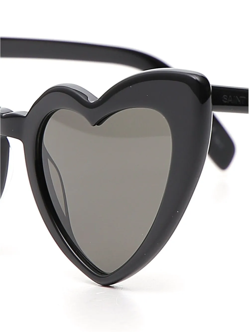 Saint Laurent Eyewear Loulou Heart-Shape Frame Sunglasses