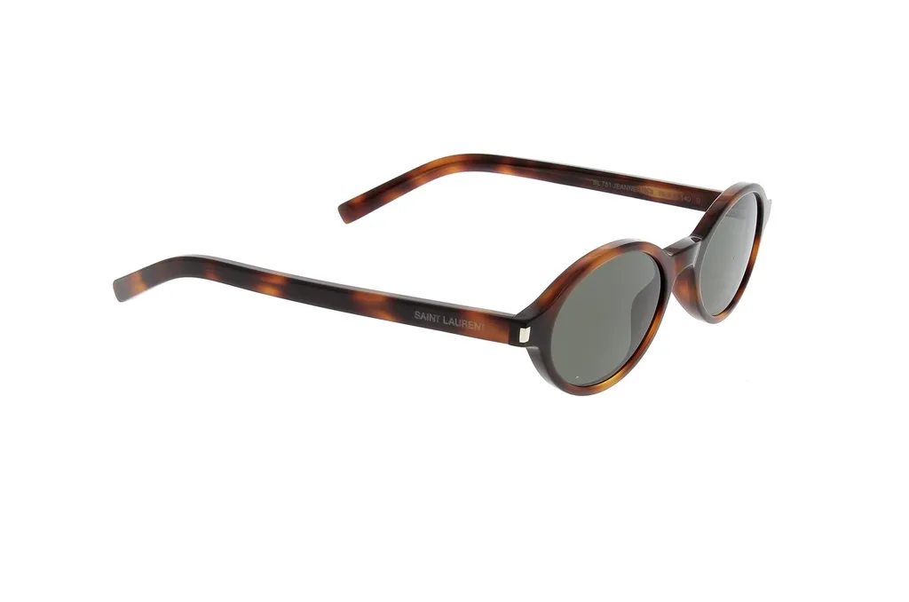 Saint Laurent Eyewear Jeanne Oval Frame Sunglasses