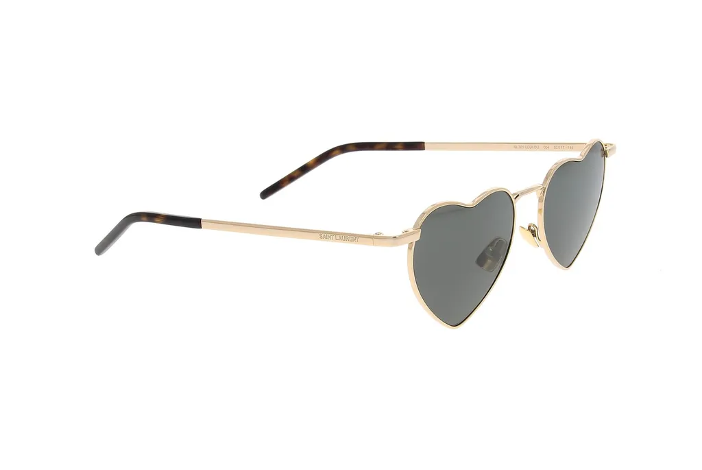 Saint Laurent Eyewear Heart Frame Sunglasses