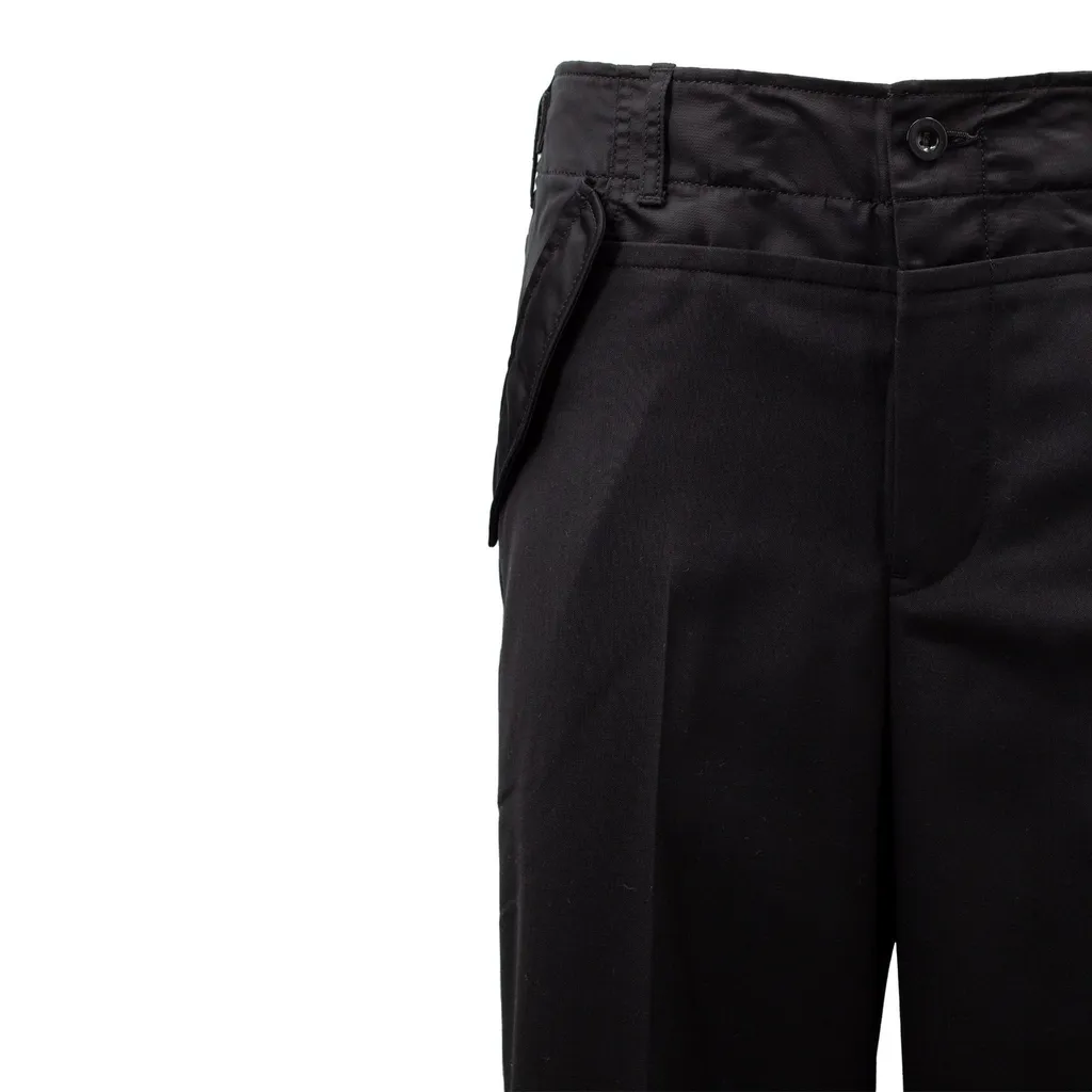 Sacai Panelled Pleated Trousers