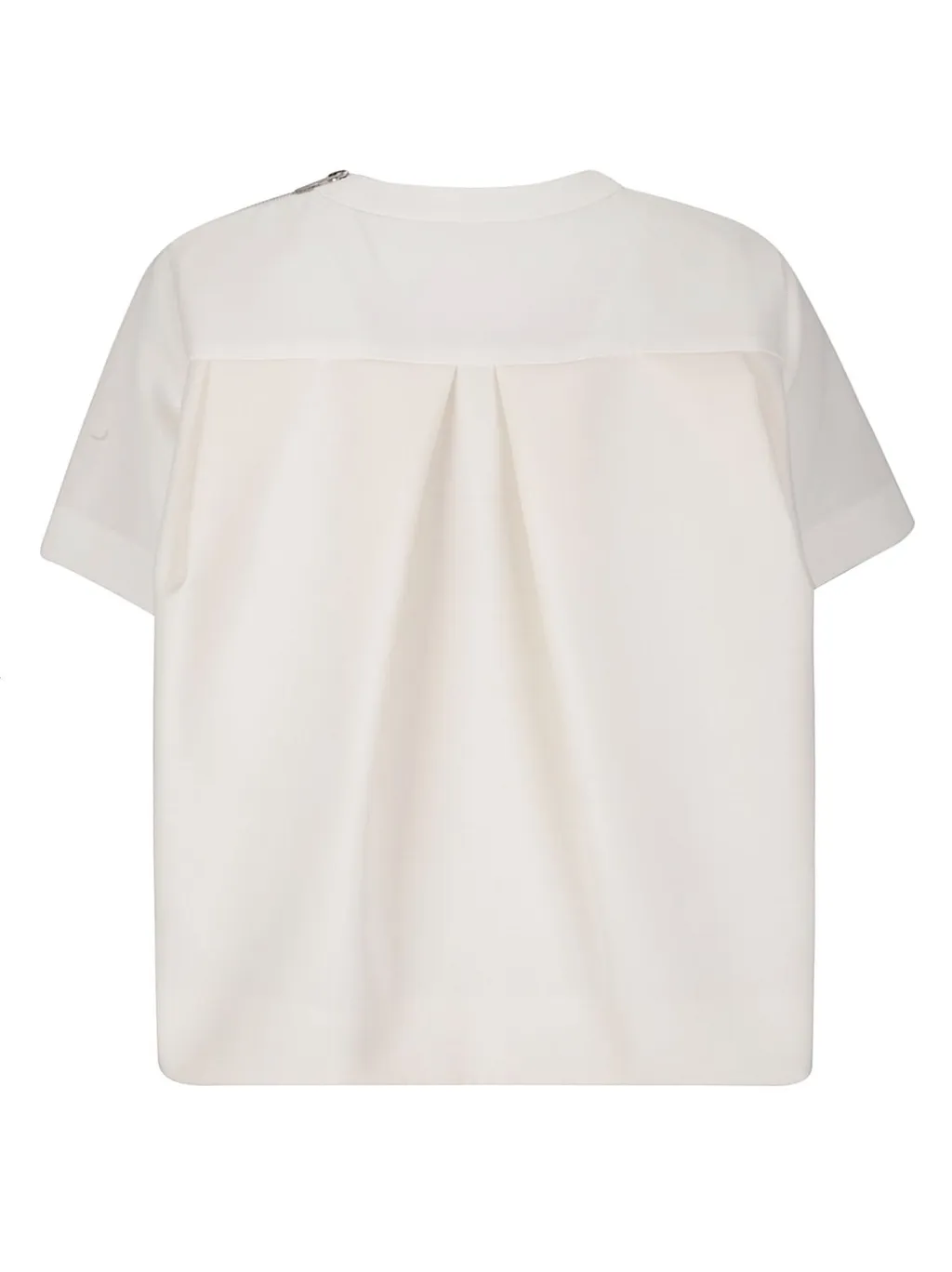 Sacai Crewneck Twill T-Shirt