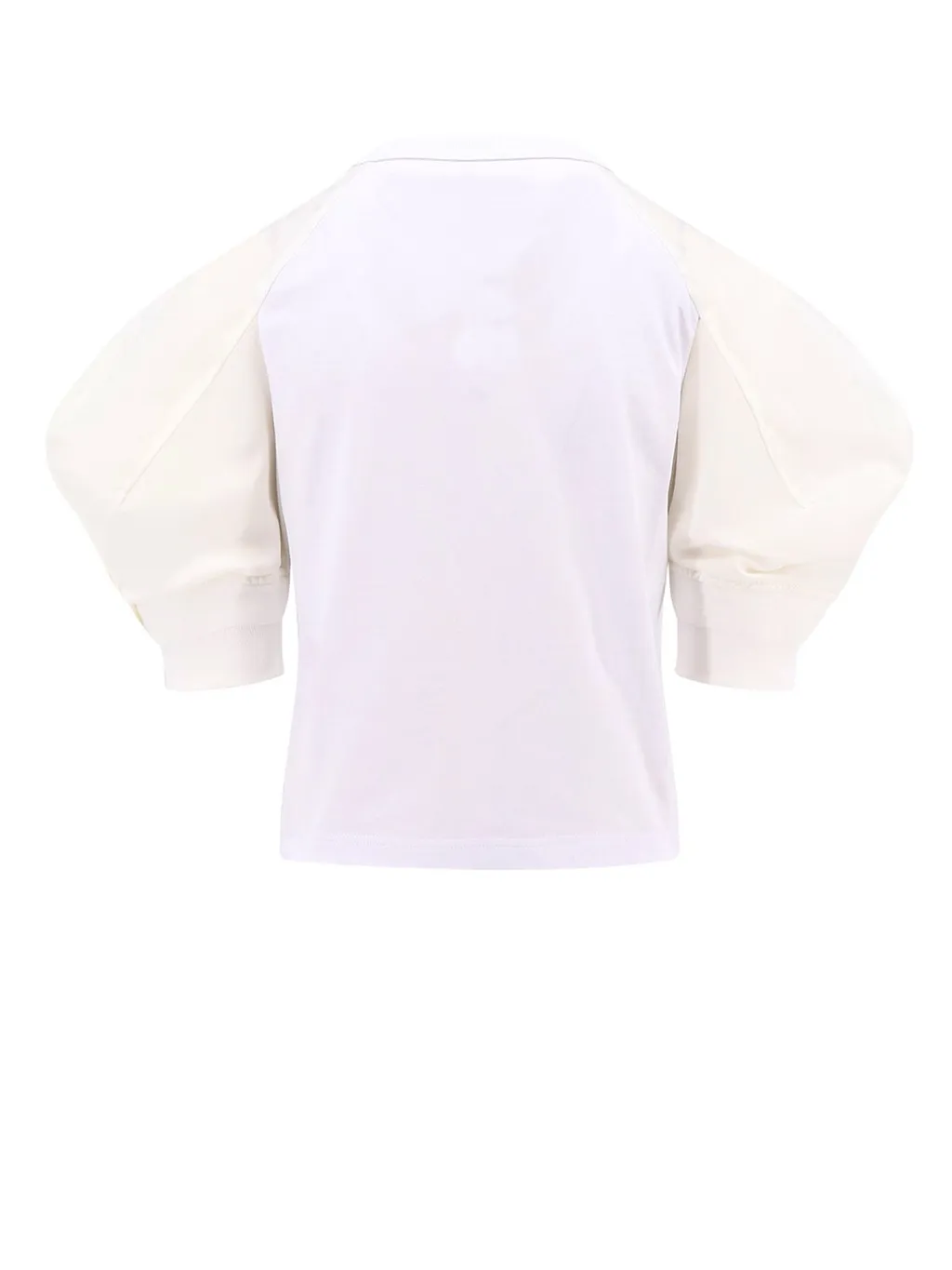 Sacai Puff Sleeved Panelled T-Shirt