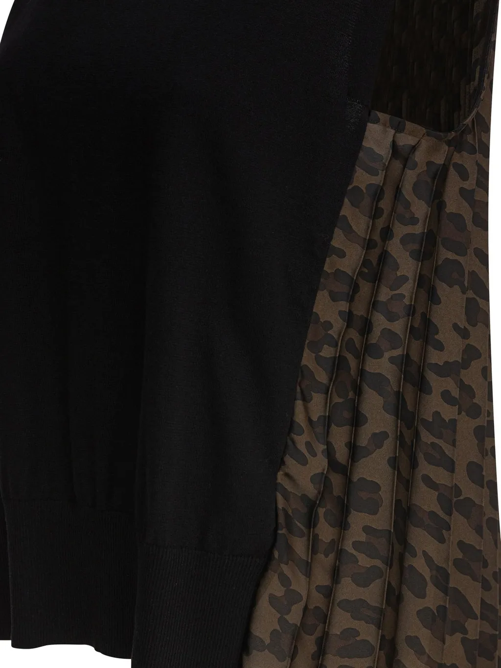 Sacai Printed Sleeveless Top