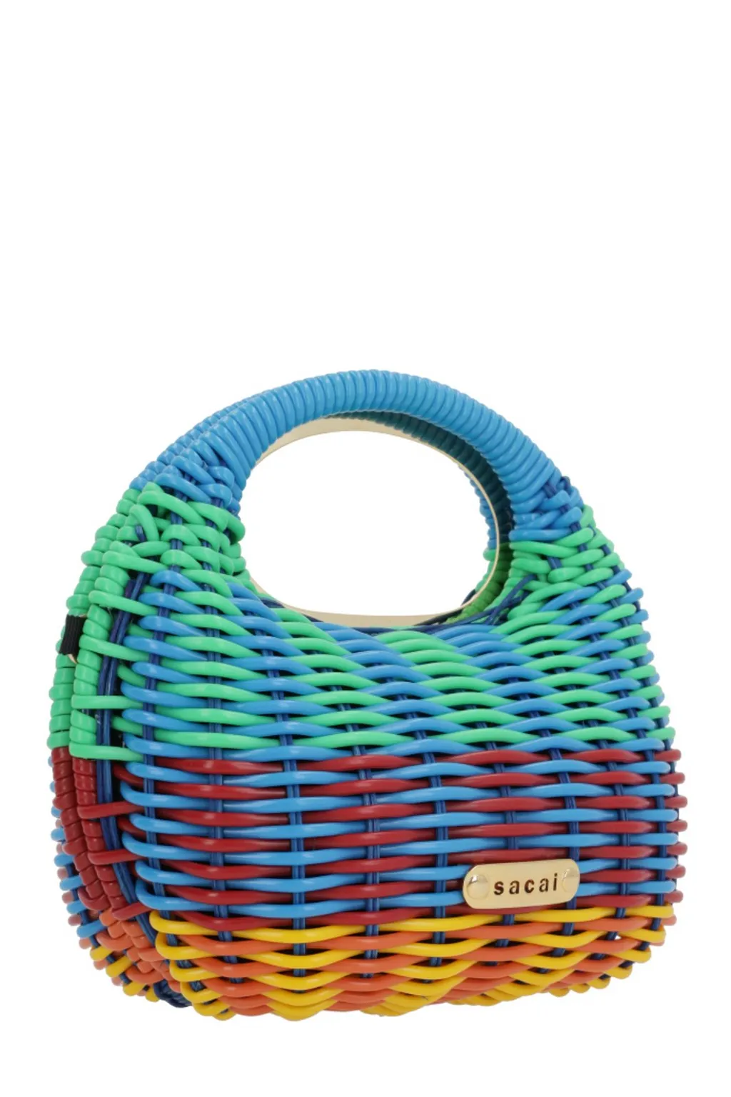 Sacai Logo Plaque Small Rigid Bag