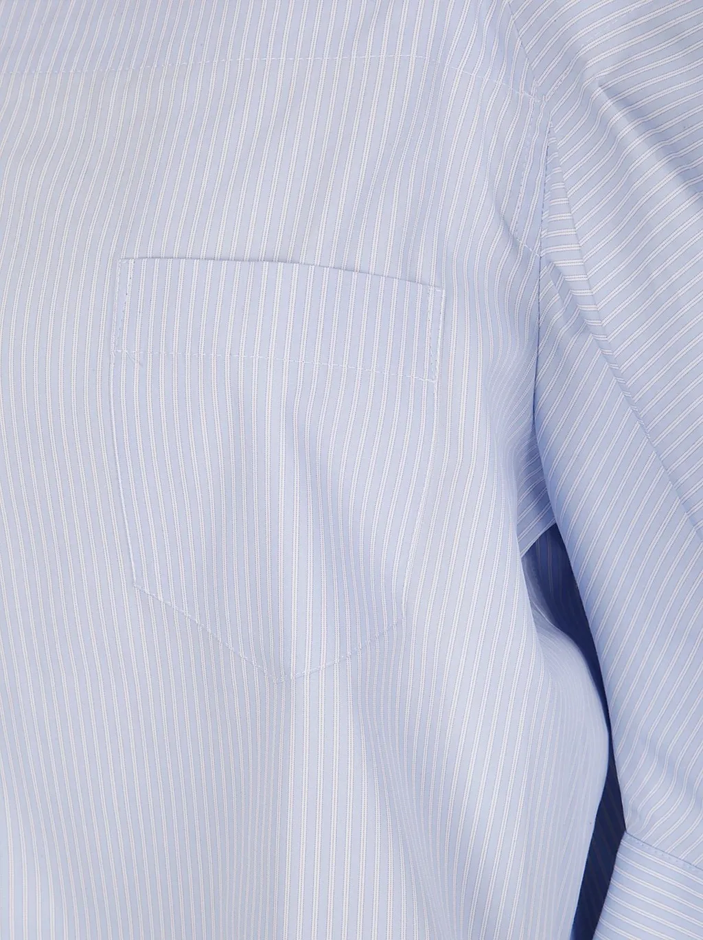 Sacai Striped Elasticated Band Blouse