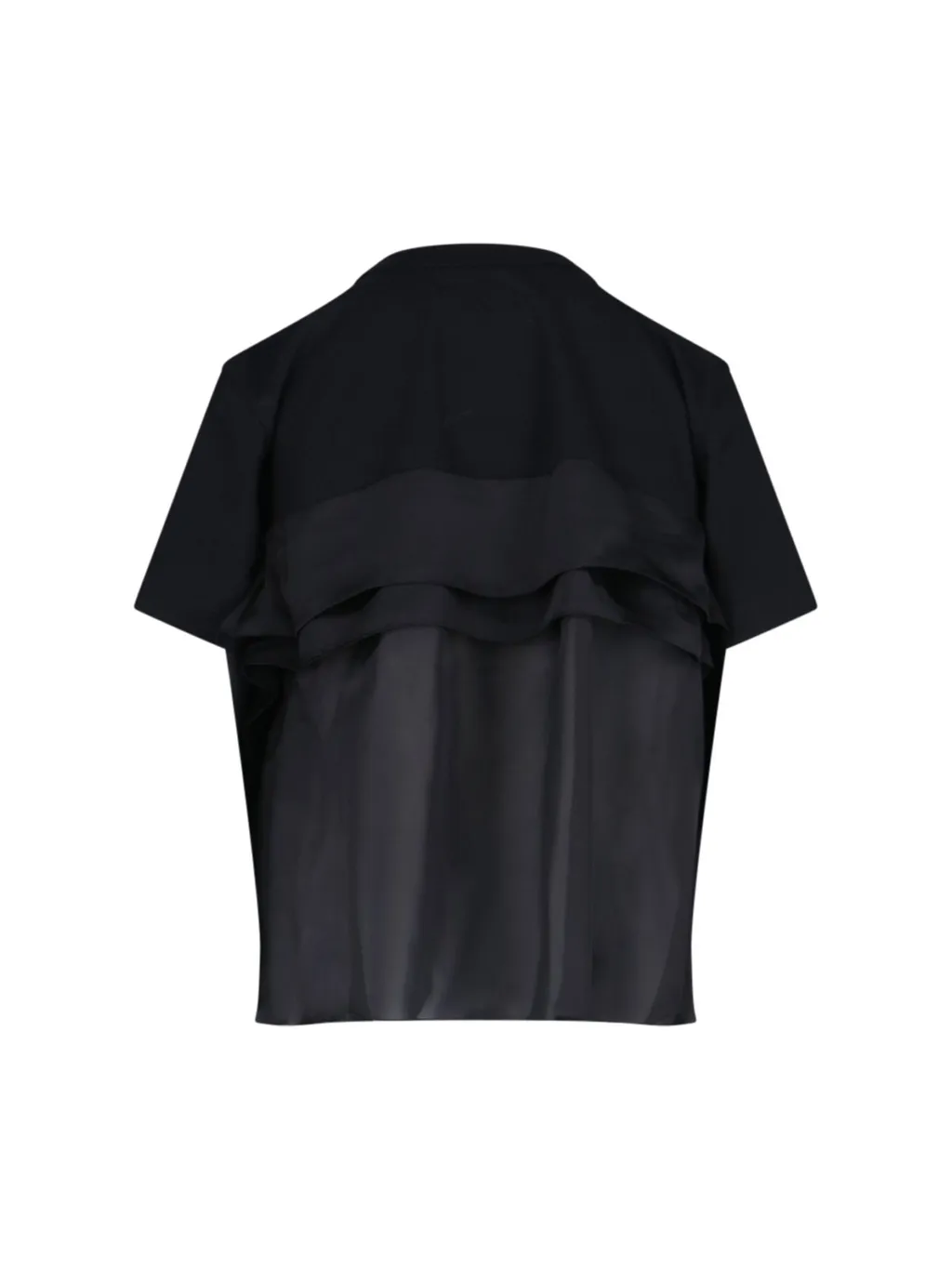 Sacai Panelled Crewneck T-Shirt