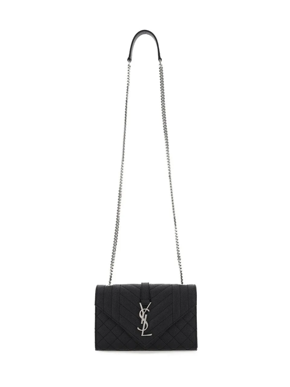 Saint Laurent Envelope Matelassé Small Crossbody Bag