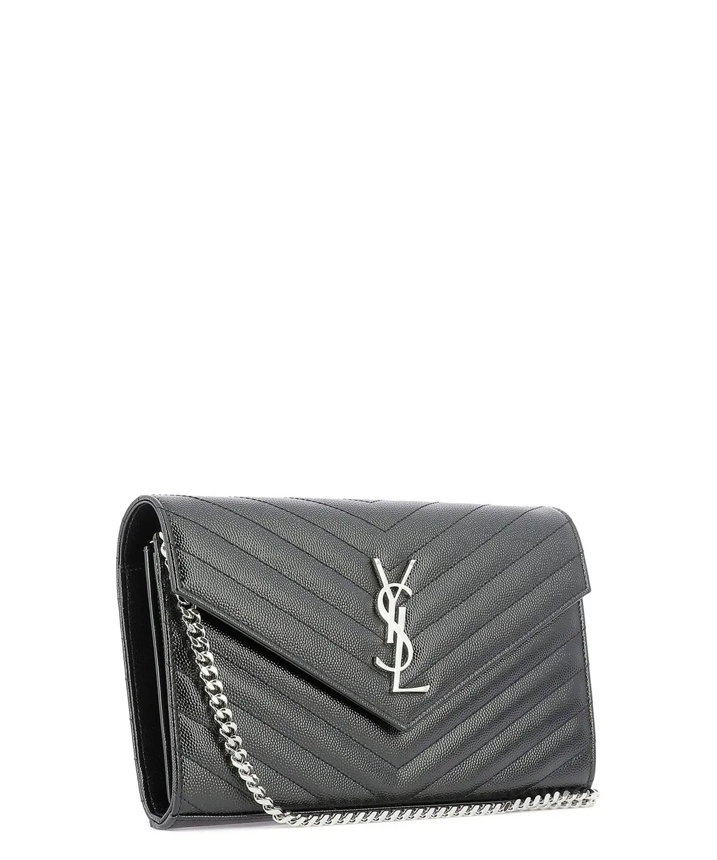 Saint Laurent Classic Cassandre Chain Wallet