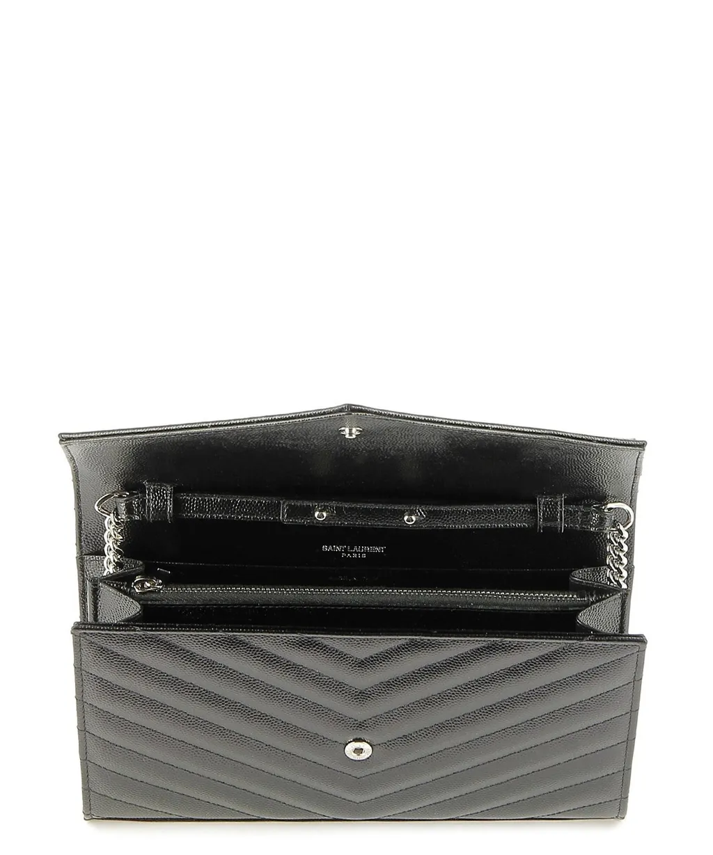 Saint Laurent Classic Cassandre Chain Wallet