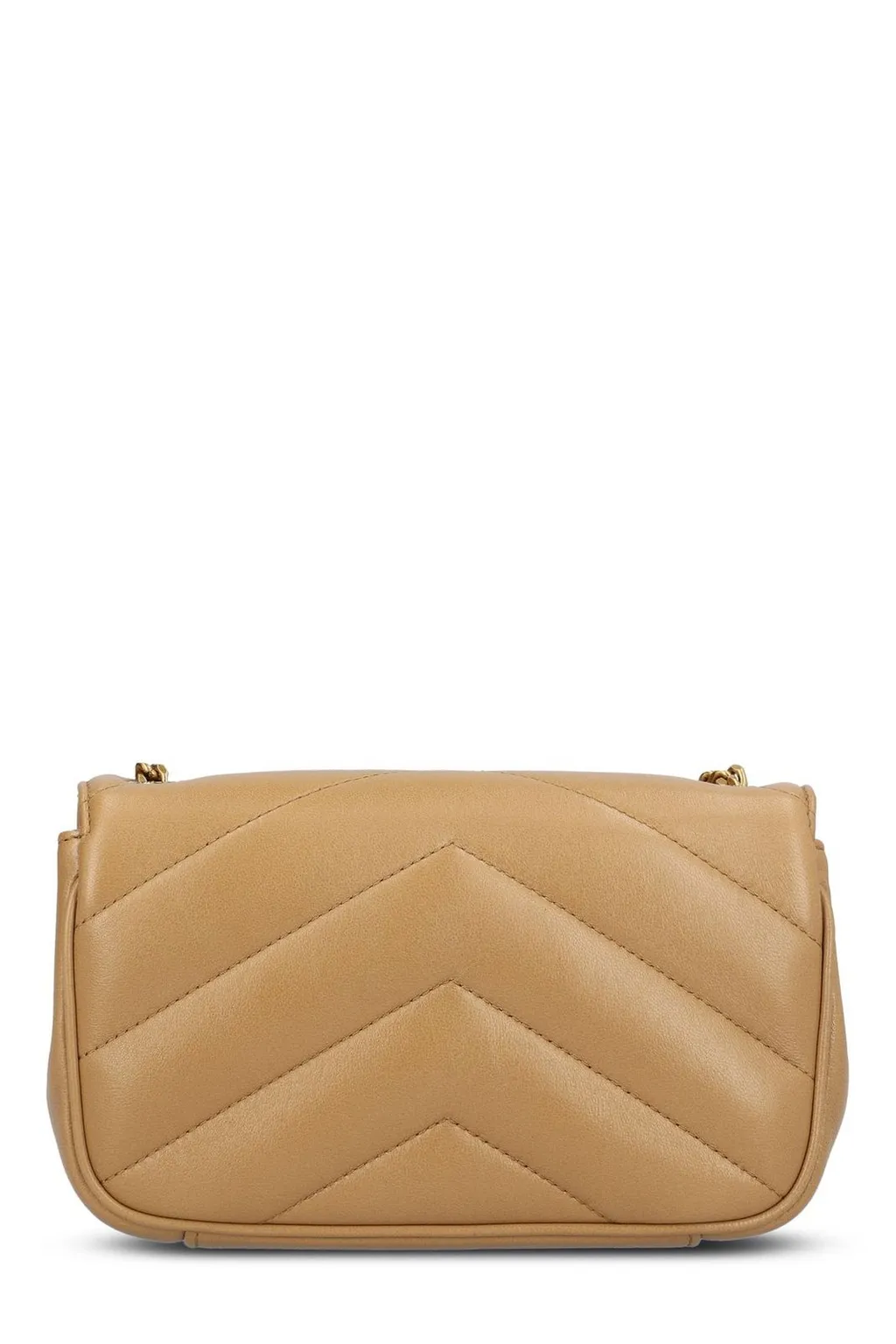 Saint Laurent Loulou Logo Plaque Mini Shoulder Bag