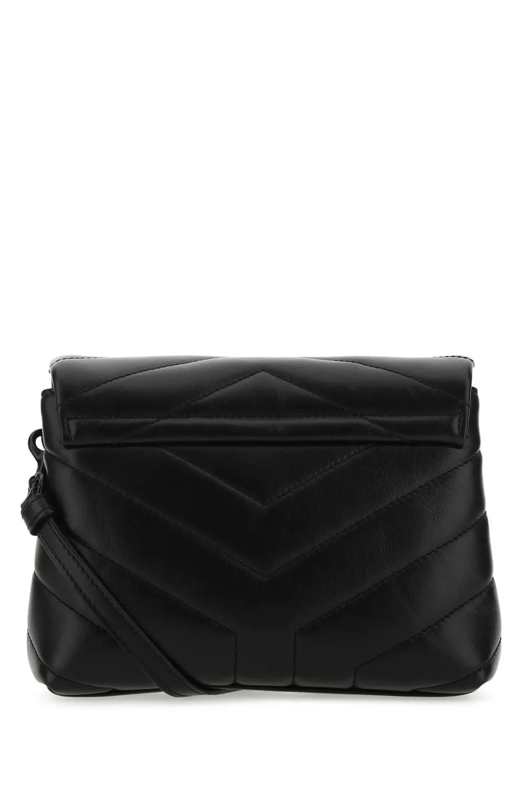 Saint Laurent Loulou Logo Plaque Crossbody Bag