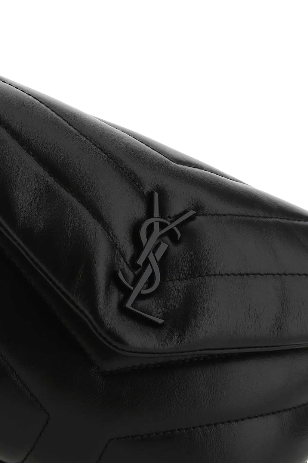 Saint Laurent Loulou Logo Plaque Crossbody Bag