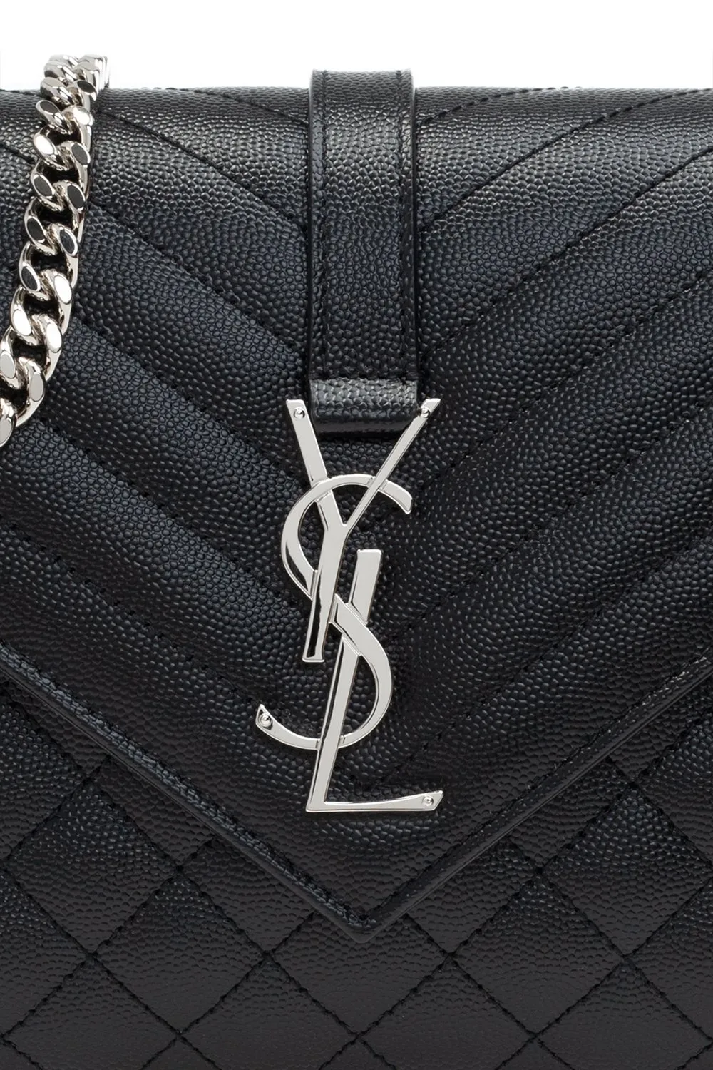 Saint Laurent Matelassé Envelope Medium Shoulder Bag