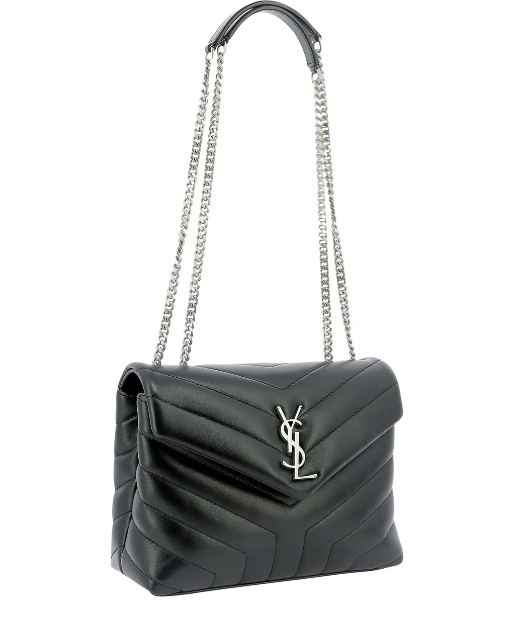 Saint Laurent Loulou Quilted Small Shoulder Bag