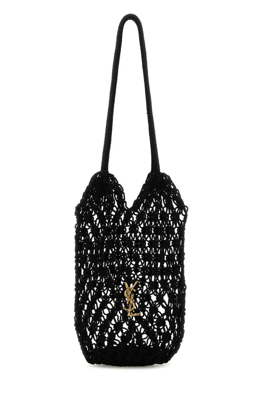 Saint Laurent Cassandre Logo Plaque Large Tote Bag