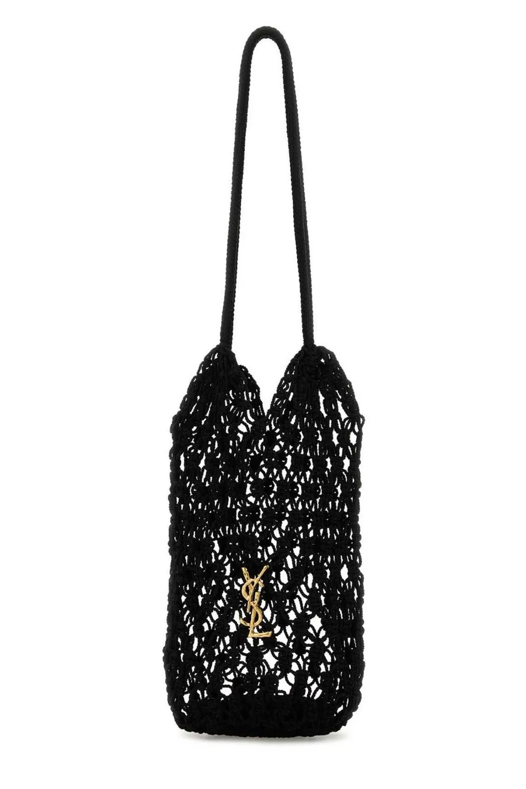 Saint Laurent Cassandre Logo Plaque Large Tote Bag