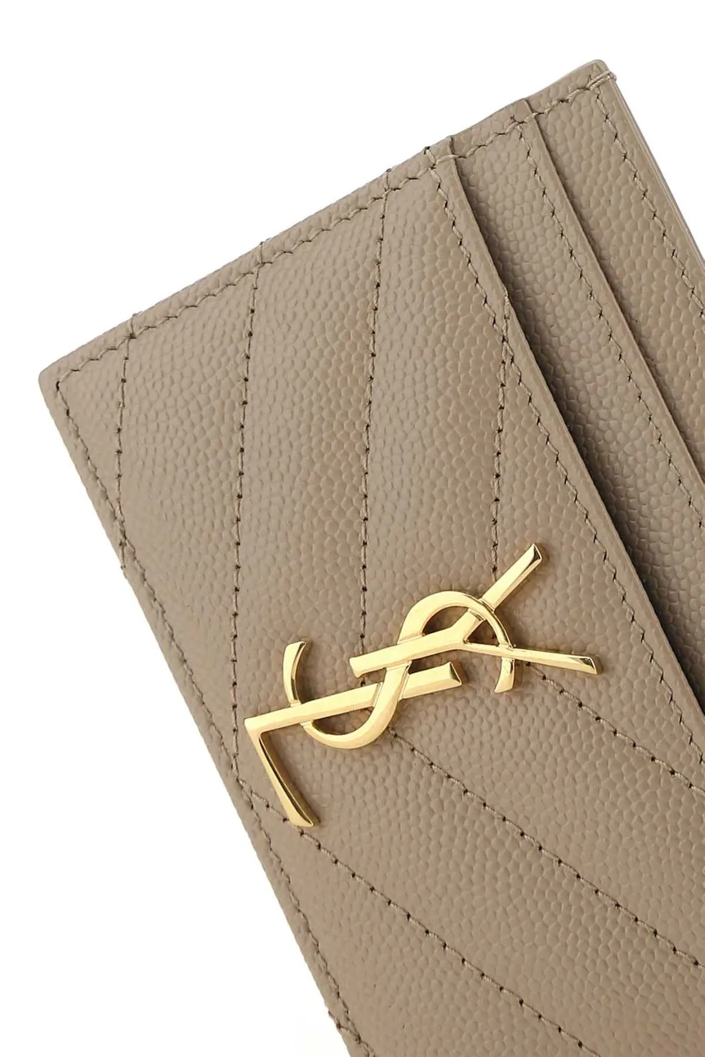 Saint Laurent Cassandre Matelassé Card Case