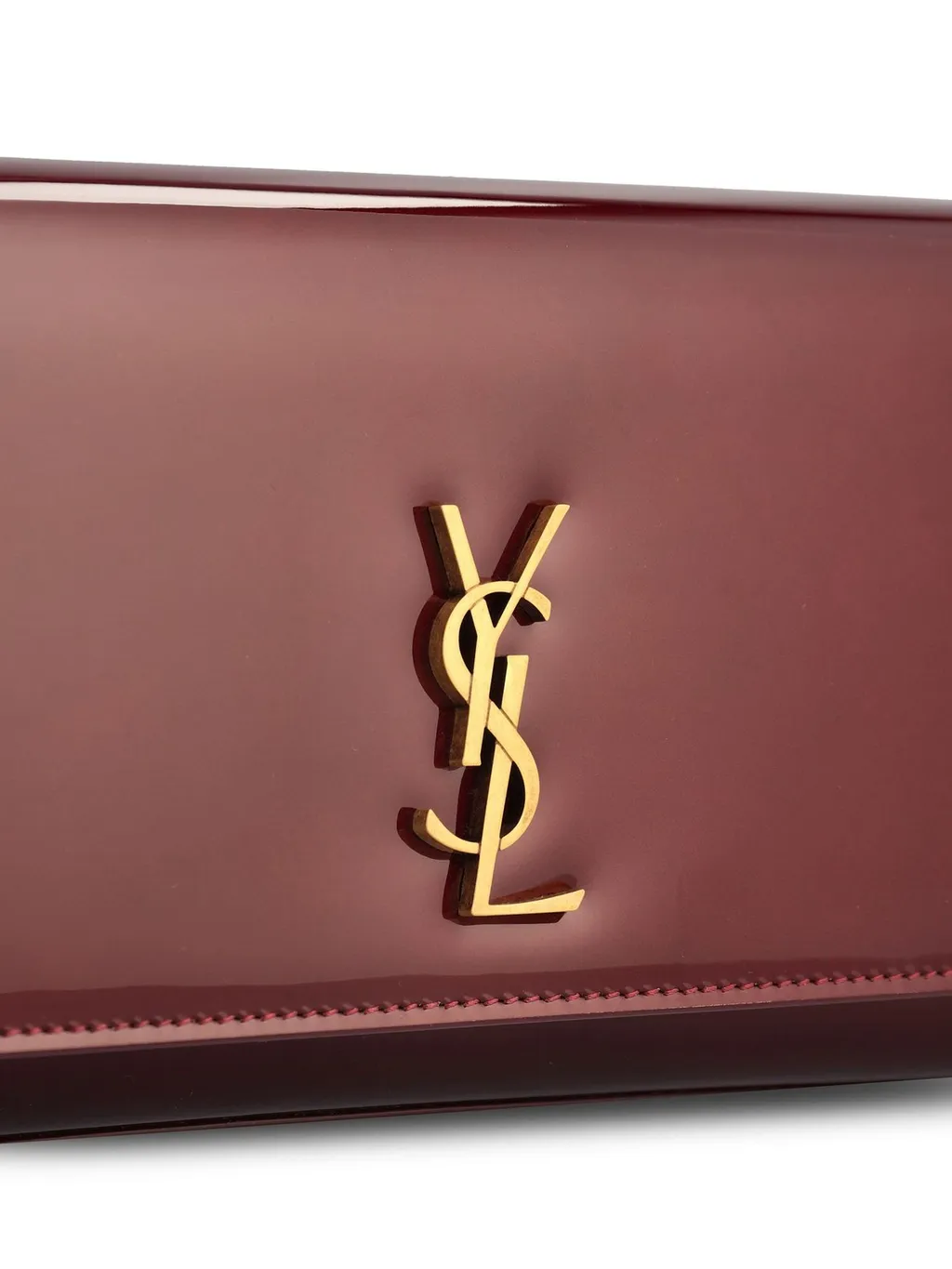 Saint Laurent Kate Foldover Top Clutch Bag