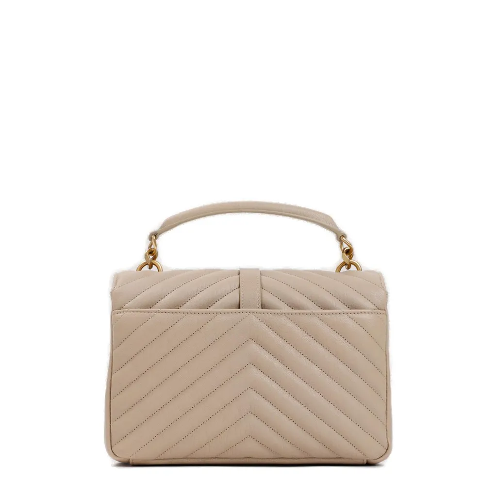 Saint Laurent CollÈGe Quilted Medium Shoulder Bag