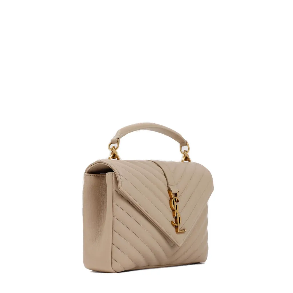 Saint Laurent CollÈGe Quilted Medium Shoulder Bag