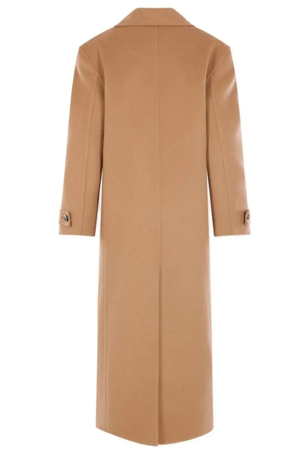 Saint Laurent Double-Breasted Long Coat