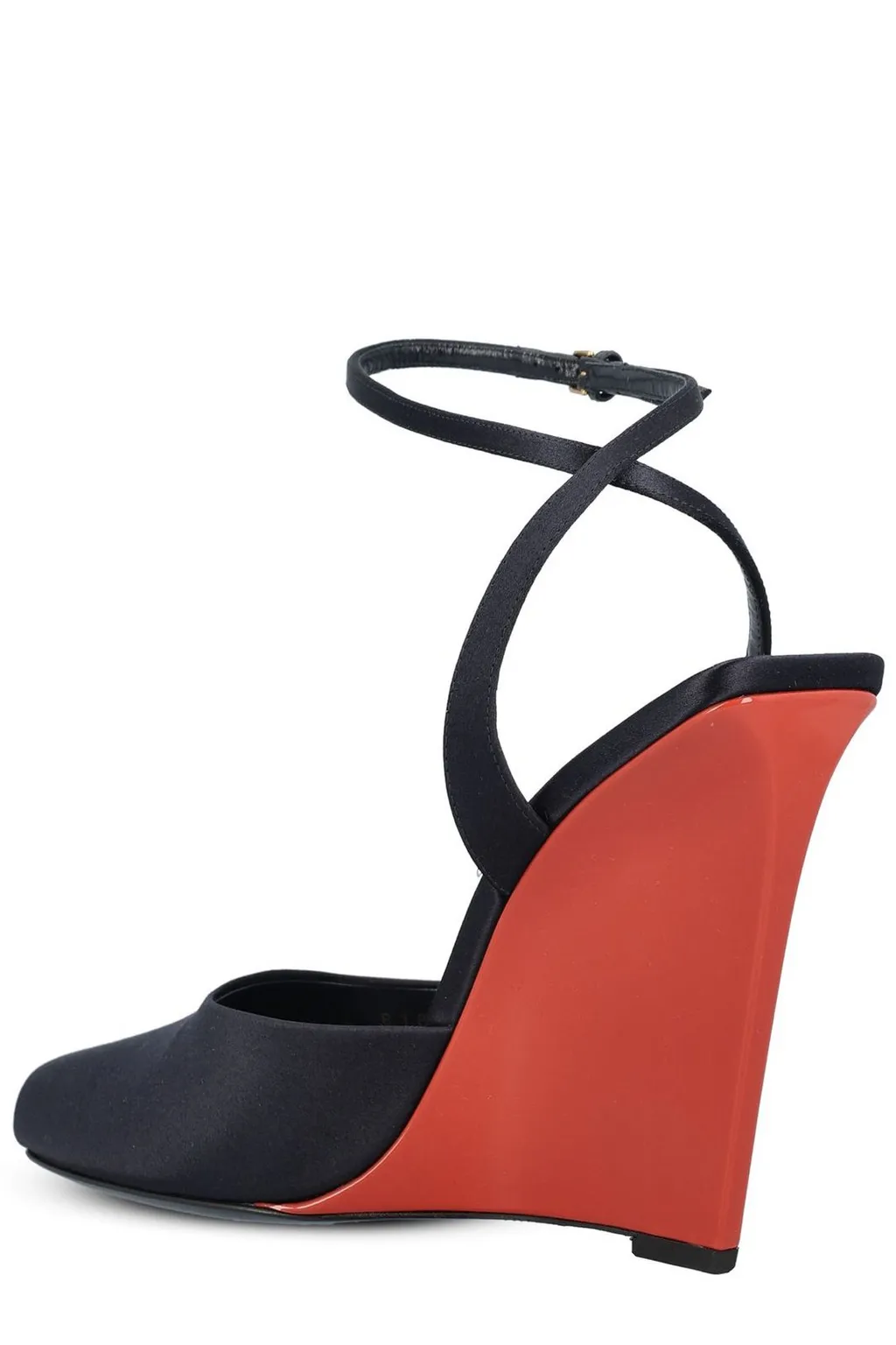 Saint Laurent La Scandale Wedge Sandals