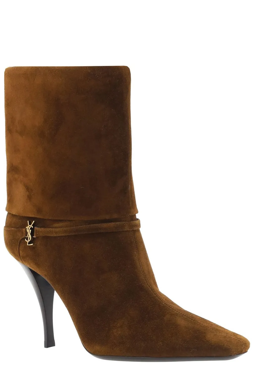 Saint Laurent Niki Pointed Toe Ankle Boots