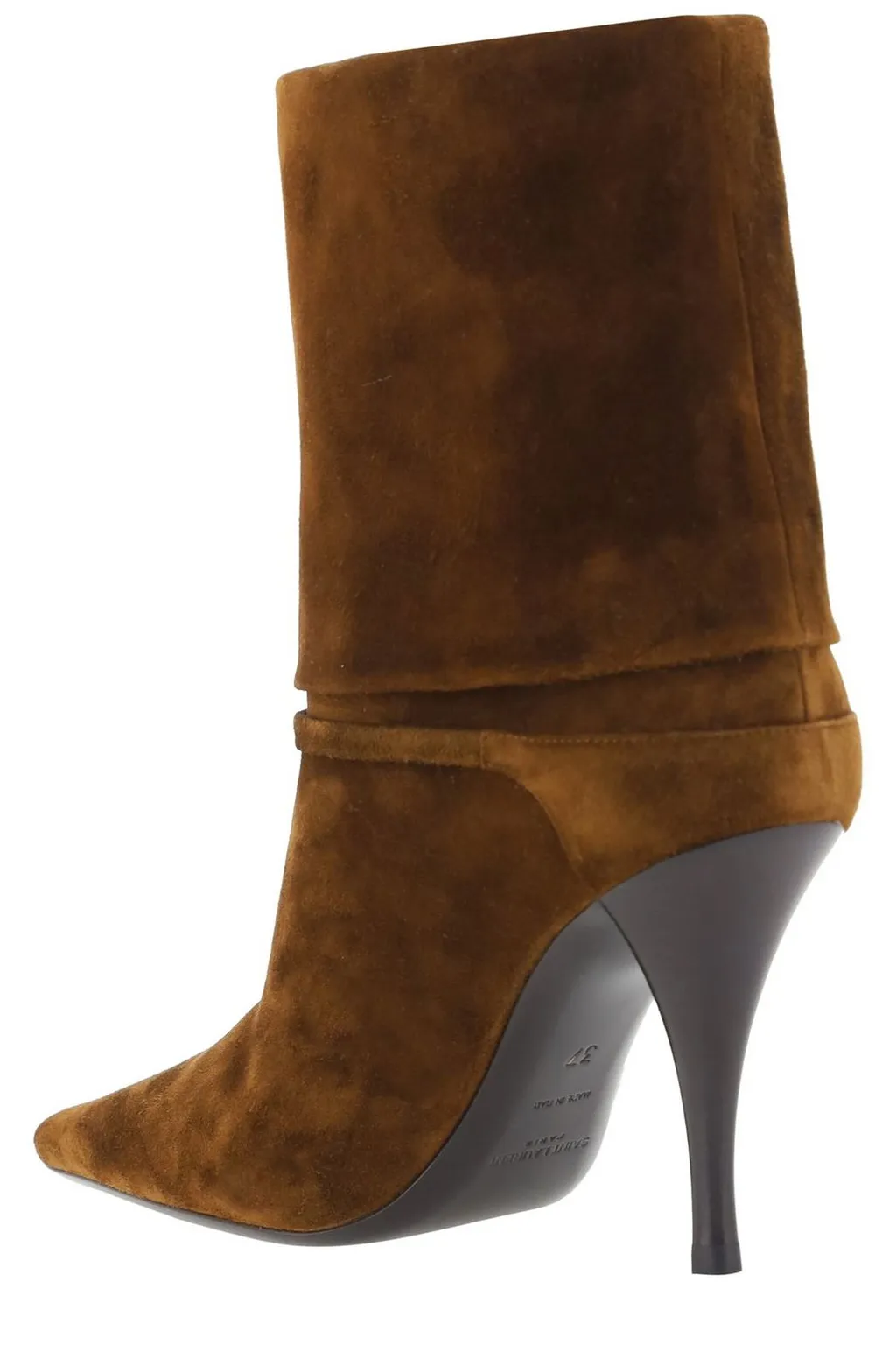 Saint Laurent Niki Pointed Toe Ankle Boots