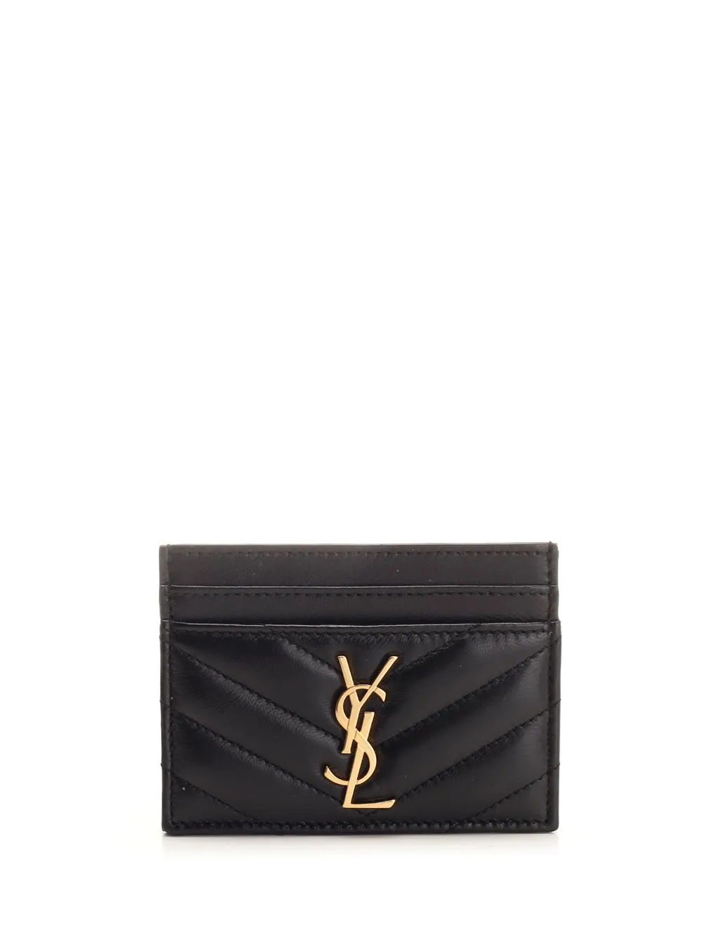 Saint Laurent Cassandre Matelassé Card Case