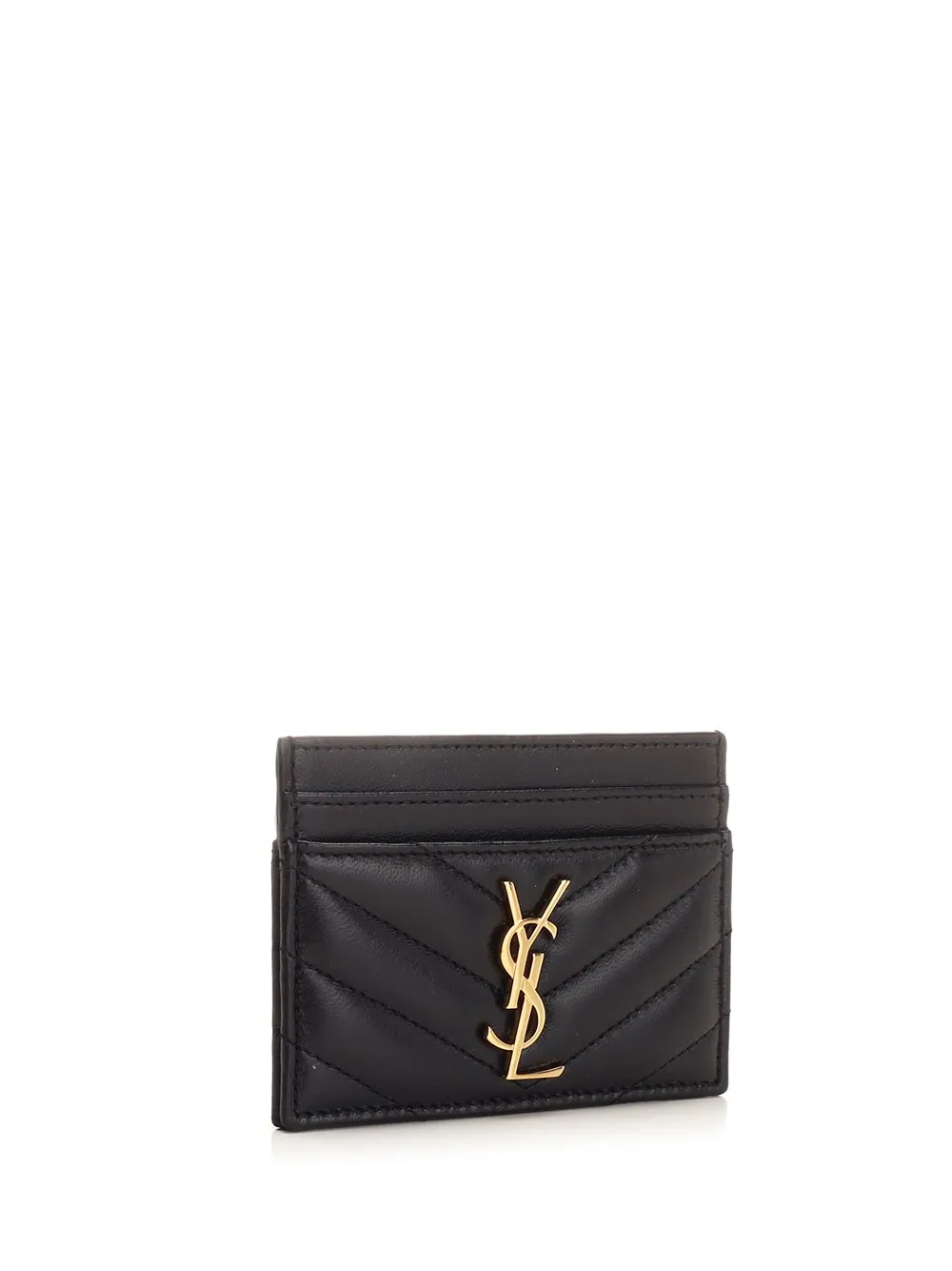 Saint Laurent Cassandre Matelassé Card Case