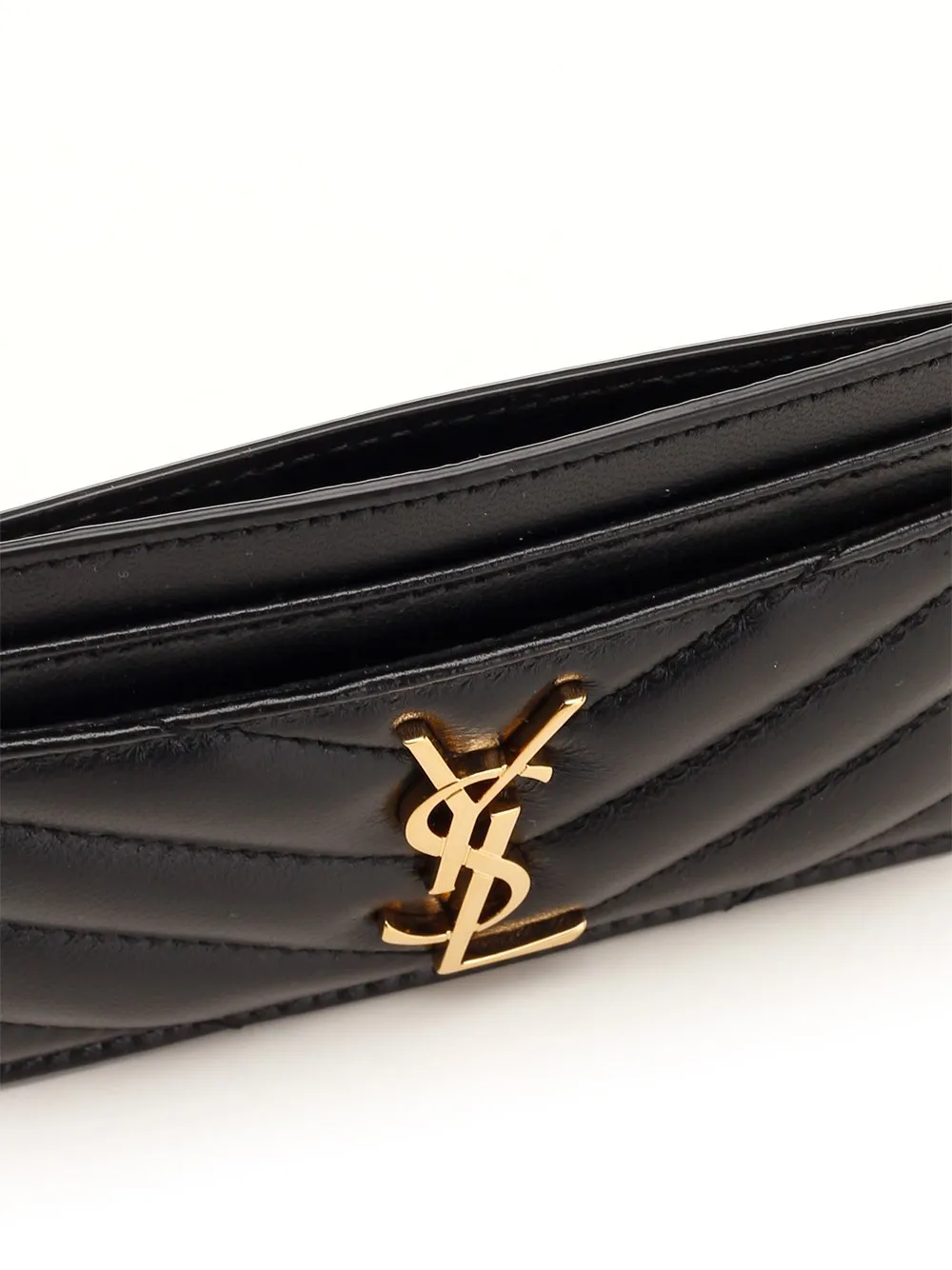 Saint Laurent Cassandre Matelassé Card Case
