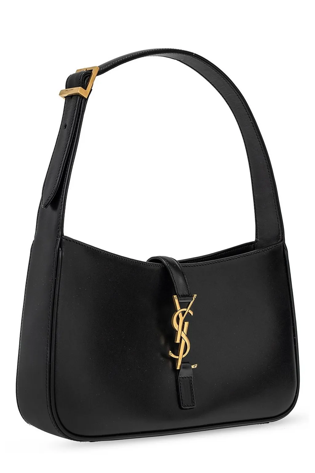 Saint Laurent Le 5 à 7 Logo Plaque Hobo Bag