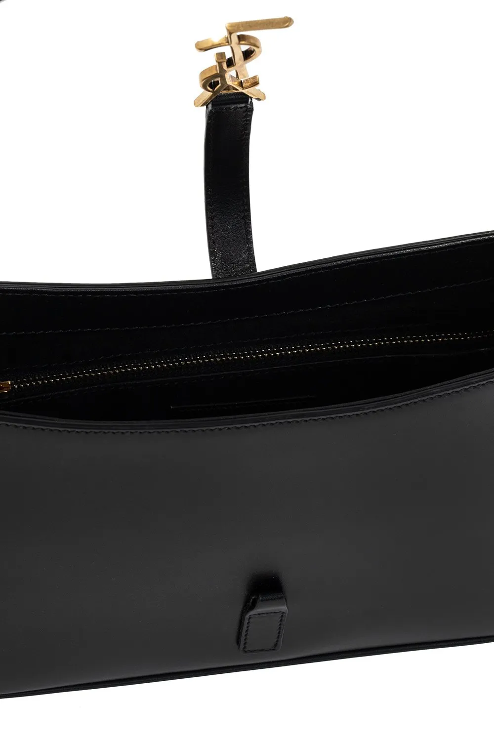 Saint Laurent Le 5 à 7 Logo Plaque Hobo Bag