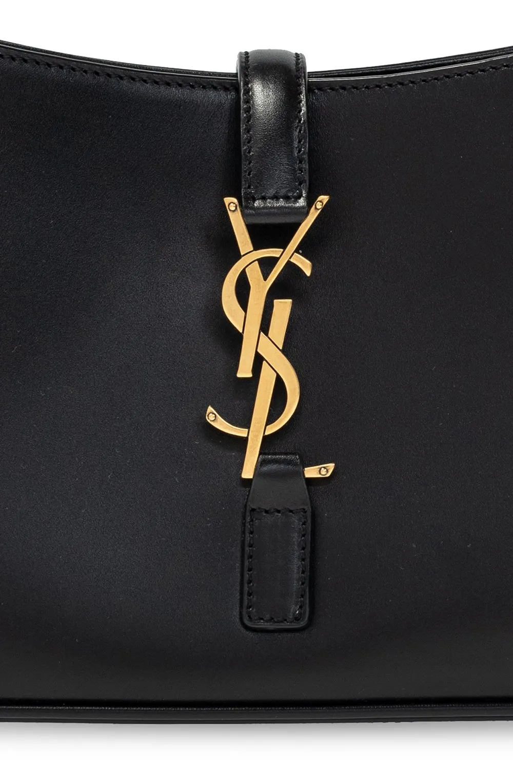 Saint Laurent Le 5 à 7 Logo Plaque Hobo Bag