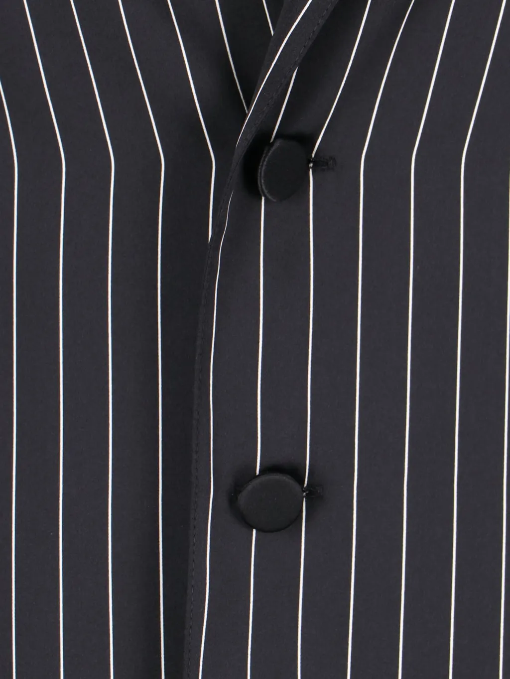 Saint Laurent Striped Single-Breasted Pajama Shirt