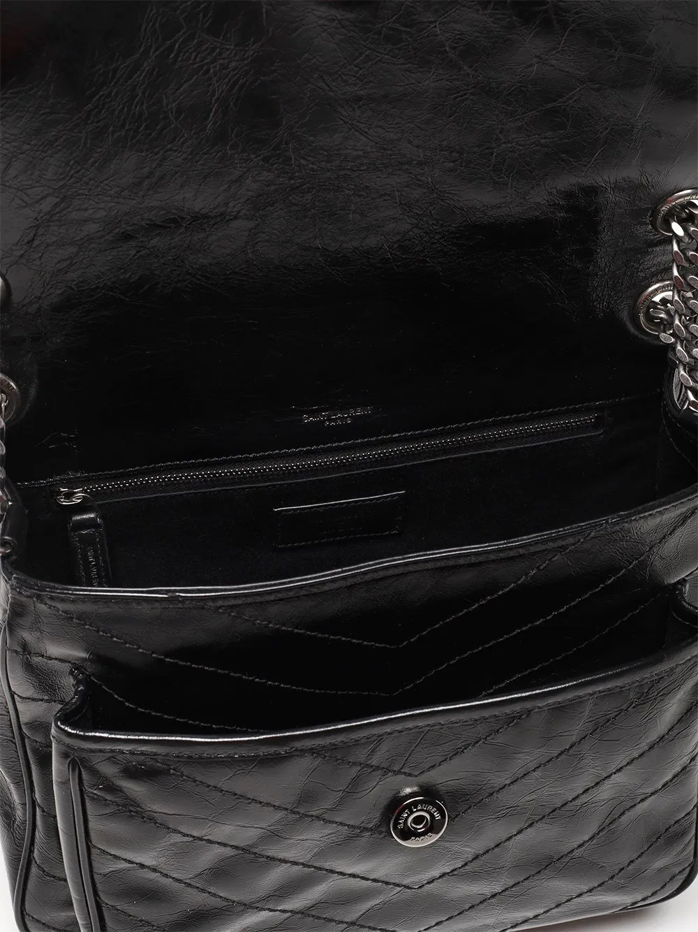 Saint Laurent Niki Chain-Link Medium Shoulder Bag