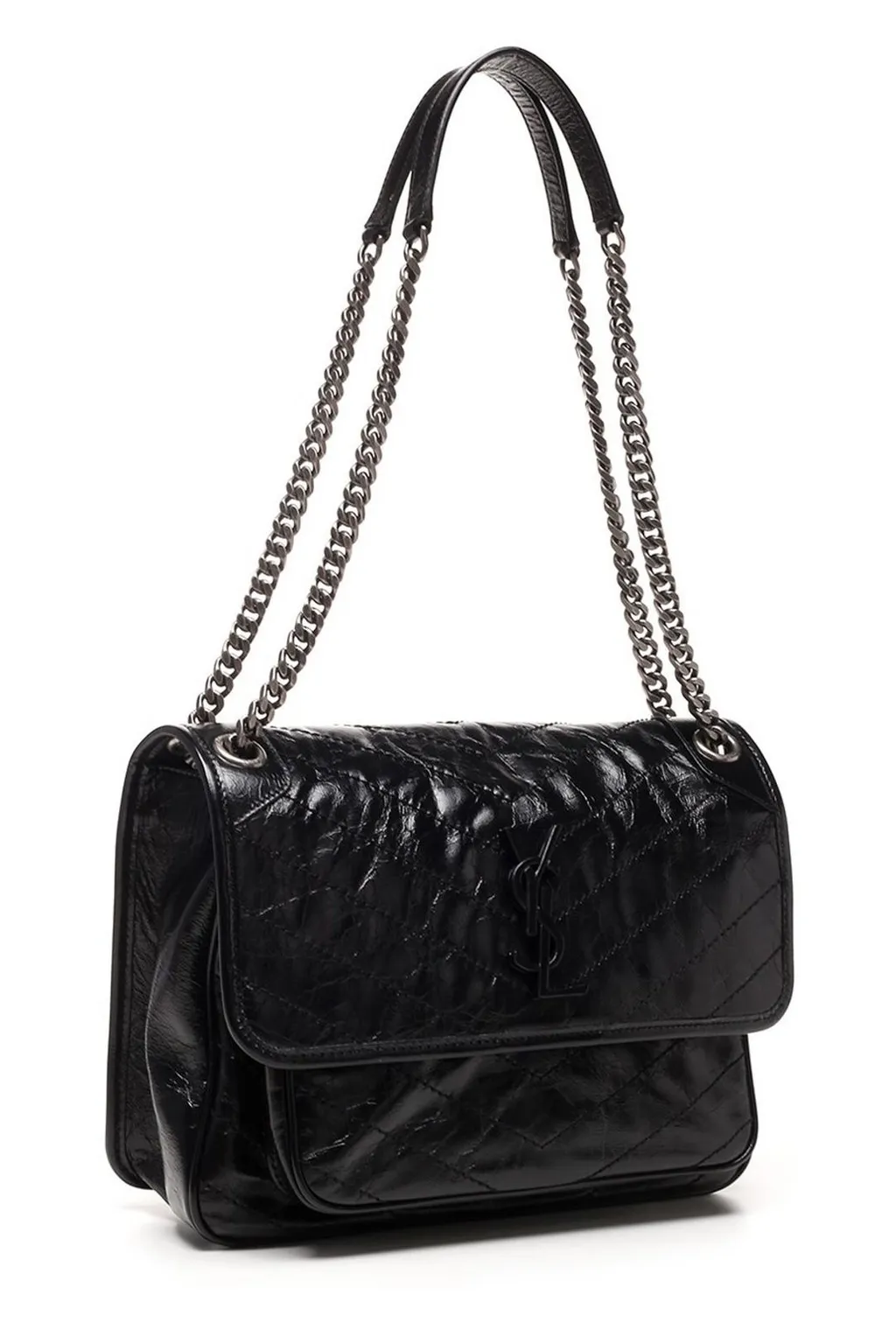 Saint Laurent Niki Chain-Link Medium Shoulder Bag