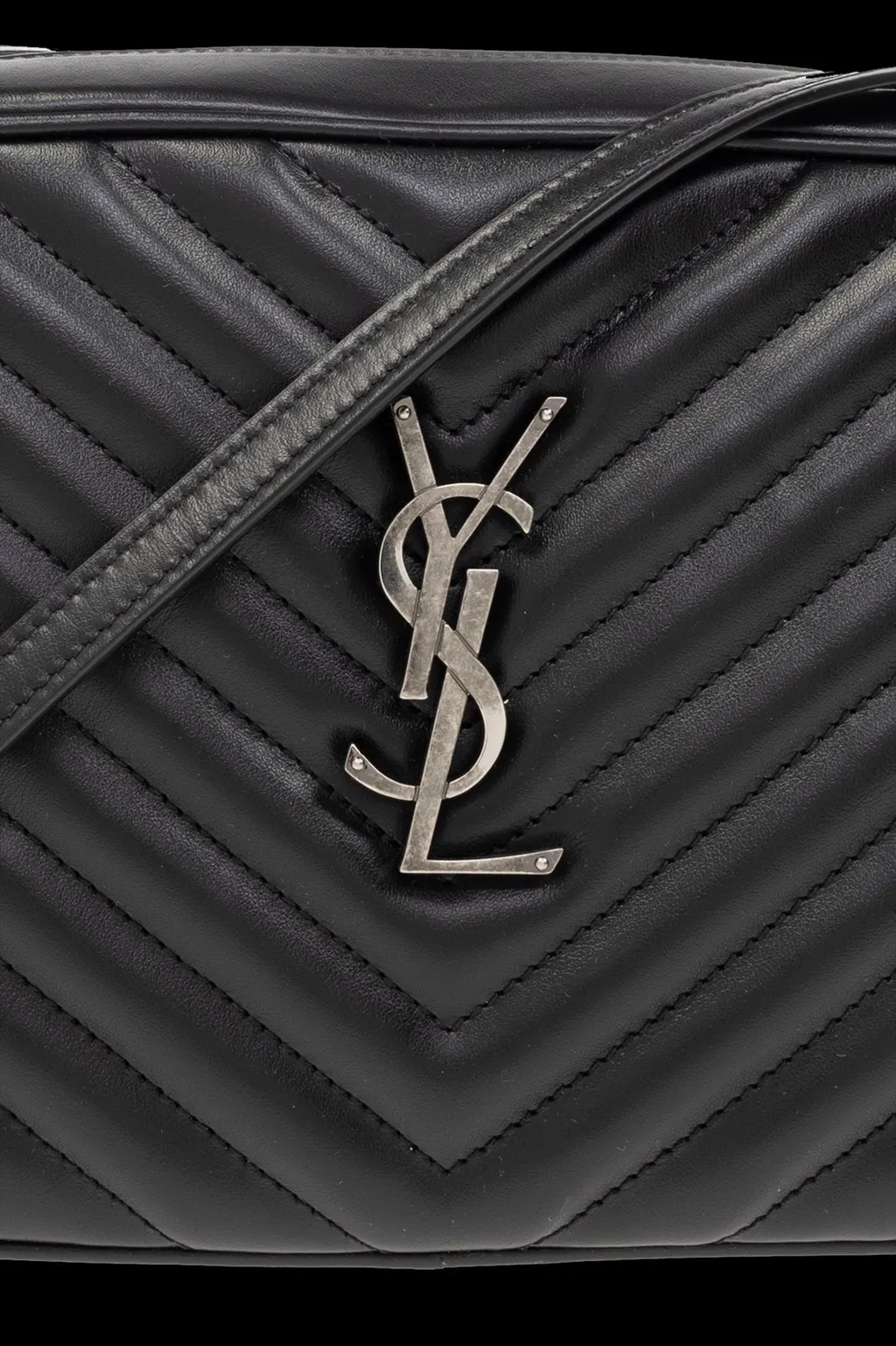 Saint Laurent Lou Logo Plaque Camera Bag