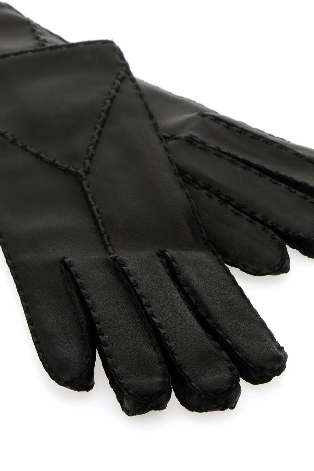 Saint Laurent Short Stitched Gloves