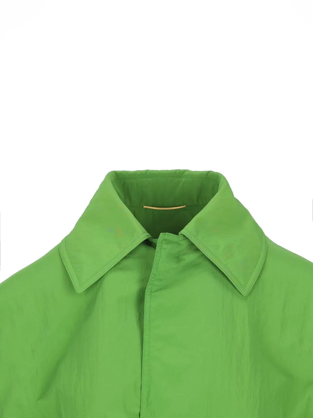 Saint Laurent Belted Long-Sleeved Car Coat