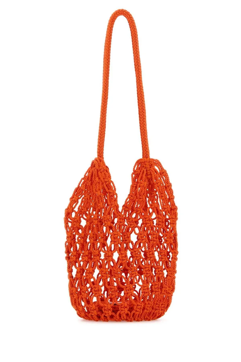 Saint Laurent Logo Plaque Knotted Shoulder Bag