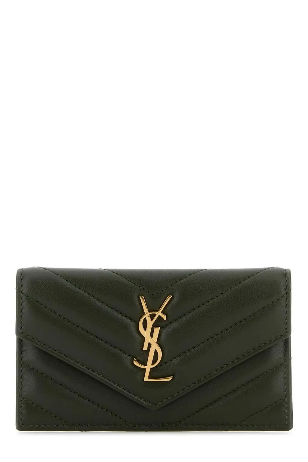 Saint Laurent Cassandre Matelassé Card Case