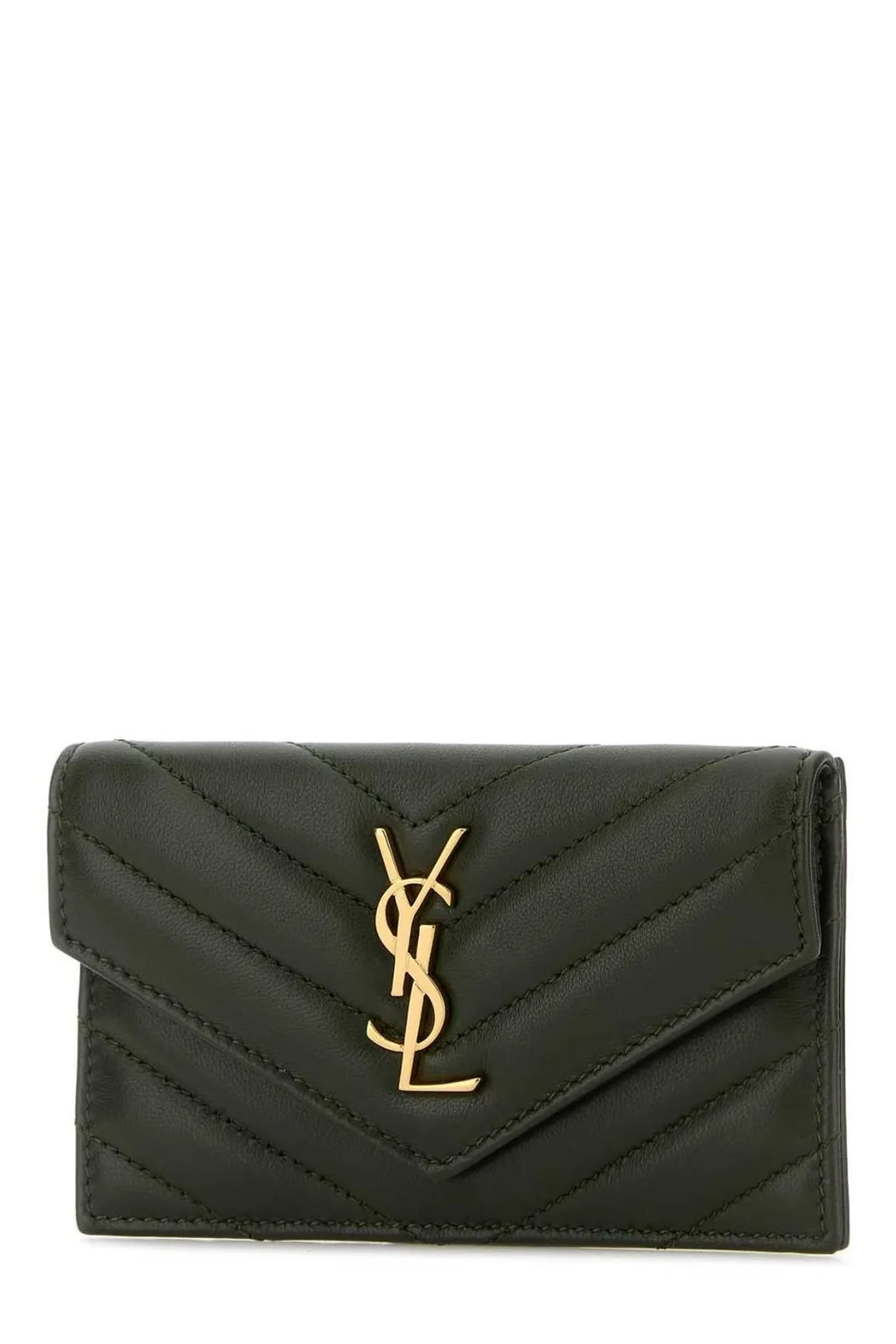 Saint Laurent Cassandre Matelassé Card Case