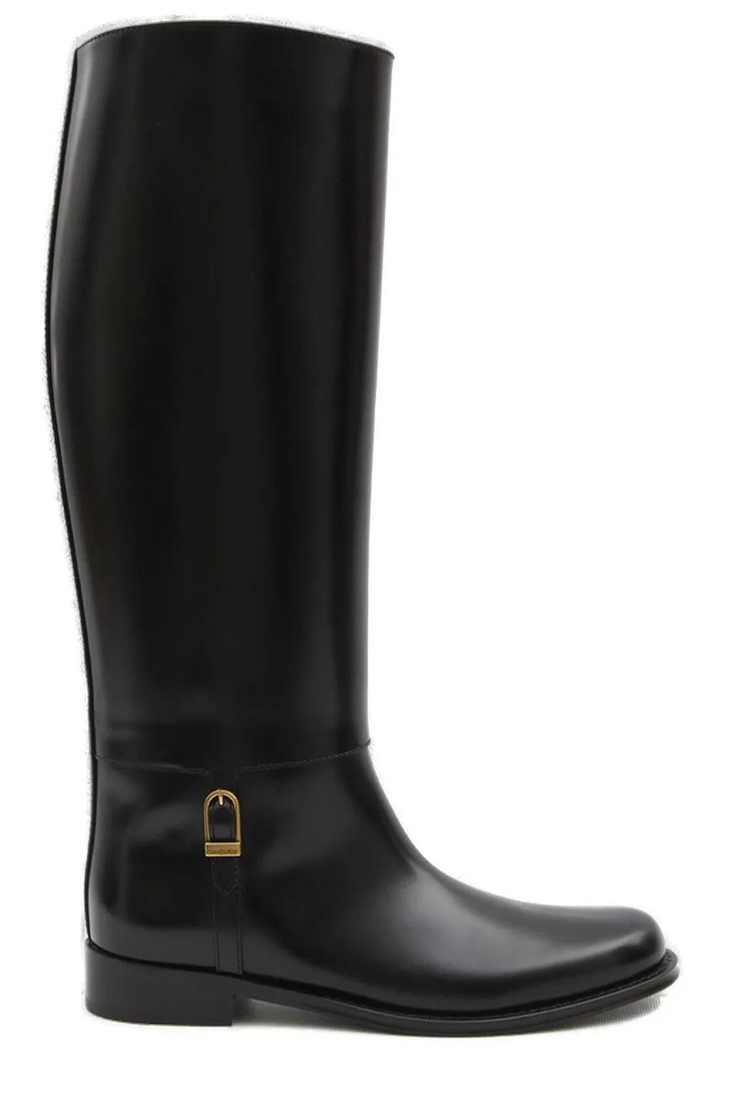 Saint Laurent Julia Logo Engraved Boots