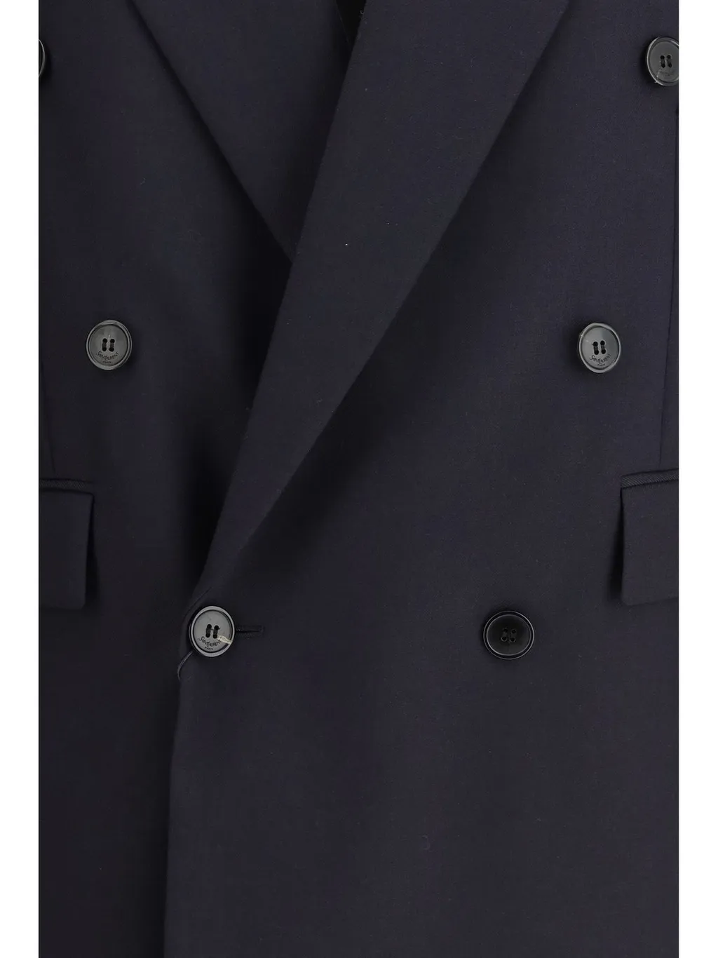 Saint Laurent Long Gabardine Blazer